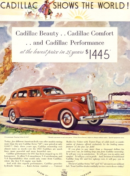 Ad_1937s_Shows_The_World.jpg - 1937 - Cadillac shows the world! Cadillac beauty... Cadillac comfort ... and Cadillac performance