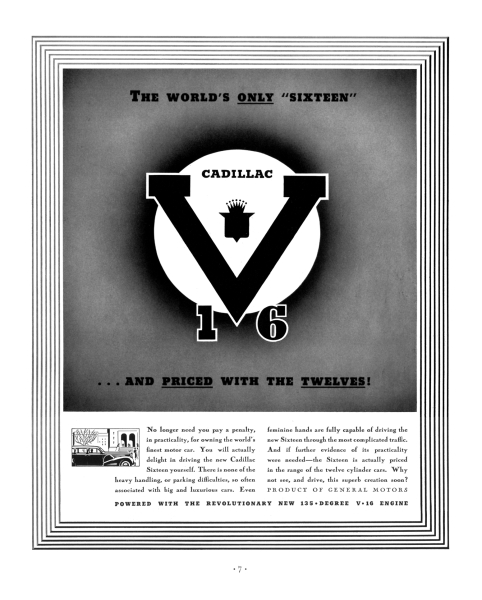 Ad_1938s_Worlds_only_Sixteen_BW.jpg - 1938 - The world's only sixteen