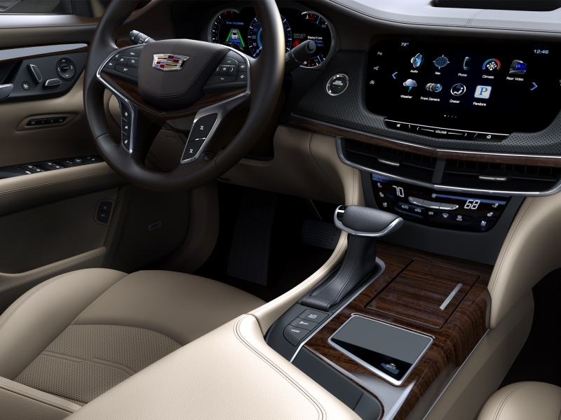 2016-CT6-017.jpg - The 2016 Cadillac CT6 elevates to the top of the Cadillac range, and creates a new formula for the prestige sedan through the integration of new technologies developed to achieve dynamic performance, efficiency and agility previously unseen in large luxury cars. Pre-production model shown.