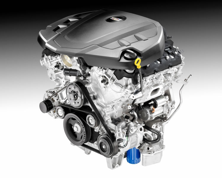 2016-CT6-Powertrain-LGX-V6-008.jpg - The all-new 3.6L V6 for the upcoming Cadillac CT6 incorporates new features, including cylinder deactivation and stop/start technology to improve fuel economy.