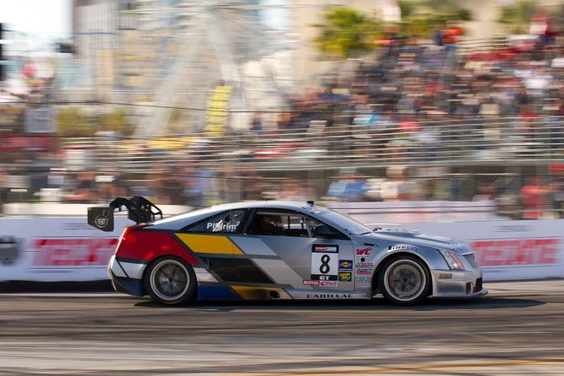 2012_CTS-V_Racing_LongBeach_63.jpg - [de]Cadillac Rennteam, SCCA Pro Racing Pirelli World Challenge in Long Beach, Kalifornien, am 15. April 2012. Andy Pilgrim fuhr den CTS-V Coupe Nr.8 auf den ersten Platz GT, und Johnny O'Connell erreichte mit CTS-V Coupe Nr.3 den dritten Platz GT[en]Cadillac Racing, SCCA Pro Racing Pirelli World Challenge, Long Beach, California, April 15, 2012. Andy Pilgrim drove the #8 Cadillac CTS-V Coupe to first in GT and Johnny O'Connell drove the #3 Cadillac CTS-V Coupe to third in GT (Richard Prince/Cadillac Racing Photo).