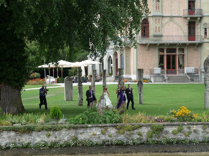 P1090954.JPG - Eine Hochzeit wird in der Schadau gefeiert