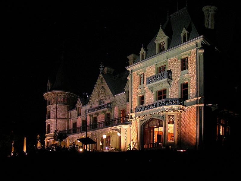 DSCN6098.JPG - Schloss Schadau bei Nacht