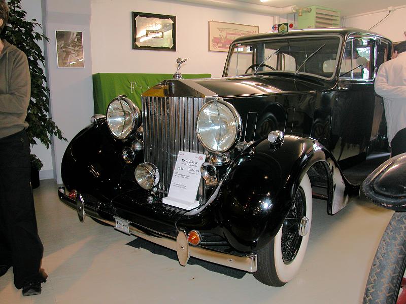 DSCN6592.JPG - Rolls Royce Wraith 1939, 7-PL Limousine mit Trennscheibe