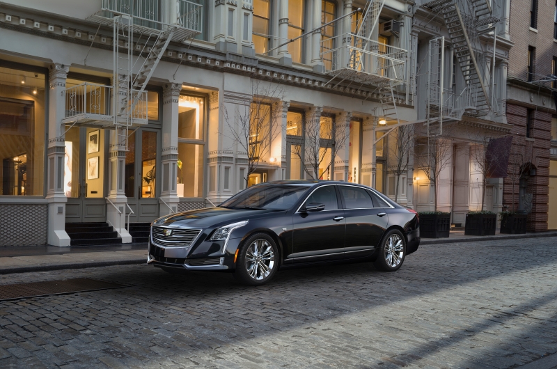 2016-CT6-012.jpg - The 2016 Cadillac CT6 elevates to the top of the Cadillac range, and creates a new formula for the prestige sedan through the integration of new technologies developed to achieve dynamic performance, efficiency and agility previously unseen in large luxury cars. Pre-production model shown.