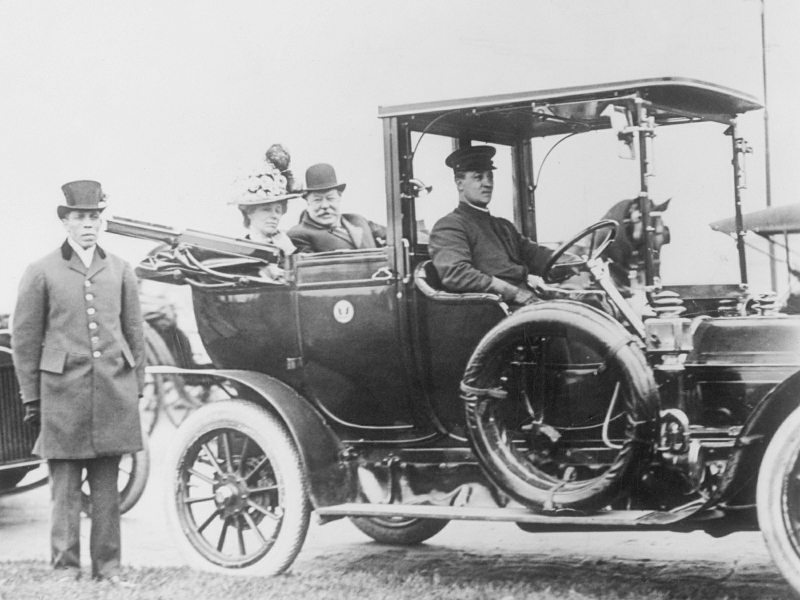 1907-08_ModelG_Taft.jpg - 1907 - 1908 Cadillac Model G, Präsident William Howard Taft