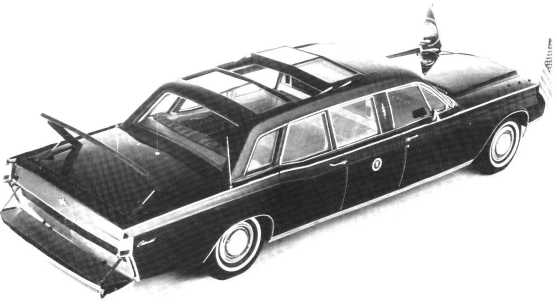 69nixonlimo-r.jpg - [de]Präsident Richard Nixons Lincoln Continental Limousine[en]President Richard Nixon's Lincoln Continental Limousine